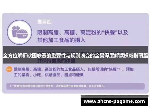 全方位解析欧国联赛的重要性与规则演变的全景深度解读权威指南篇